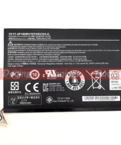 Bateria original AP12D8K para Acer Iconia Tab A3-A10 A3-A11 W510 W510P 27Wh