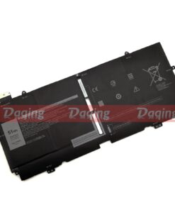 Bateria sobressalente X1W0D DD9VF 0FDRT para Dell XPS 13 9310 2-in-1 0DD9VF - 51Wh